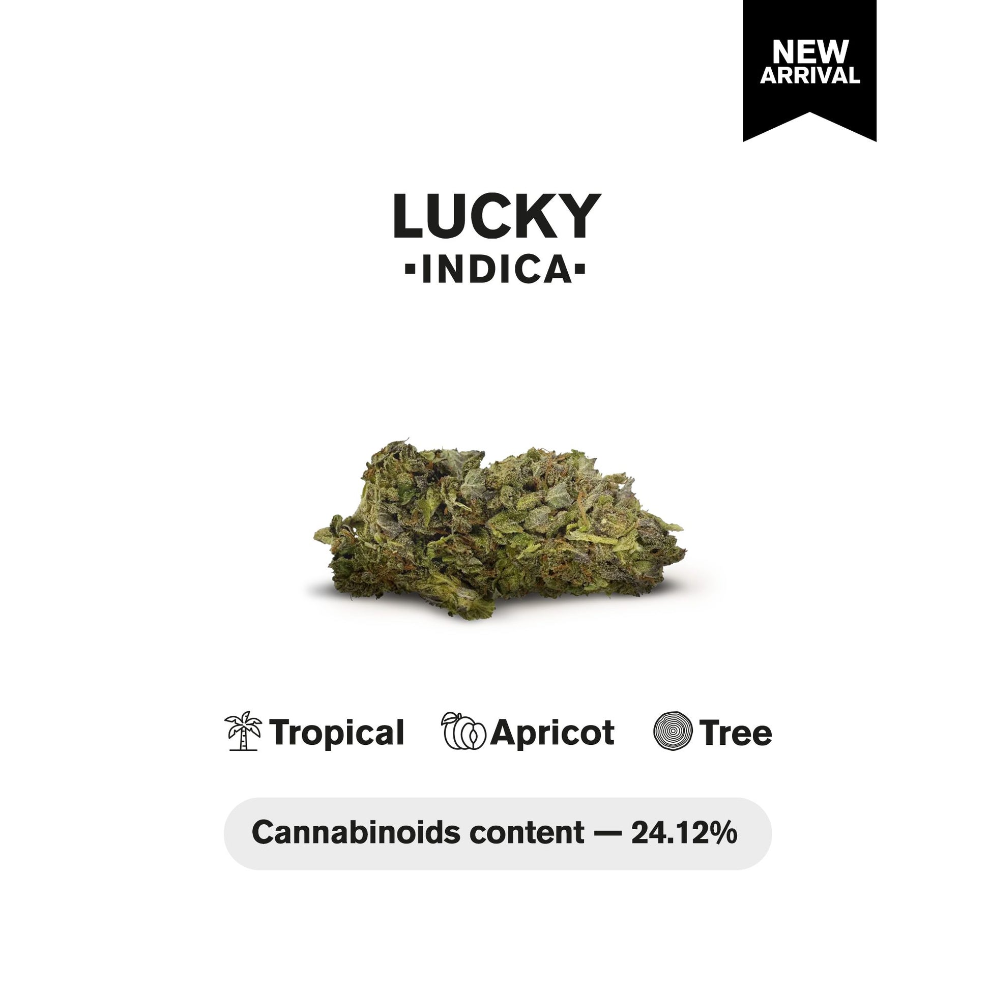 Lucky Flower – Indica – THCA