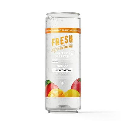 200mg Mango THCa Seltzer - D9 Nano - Fresh