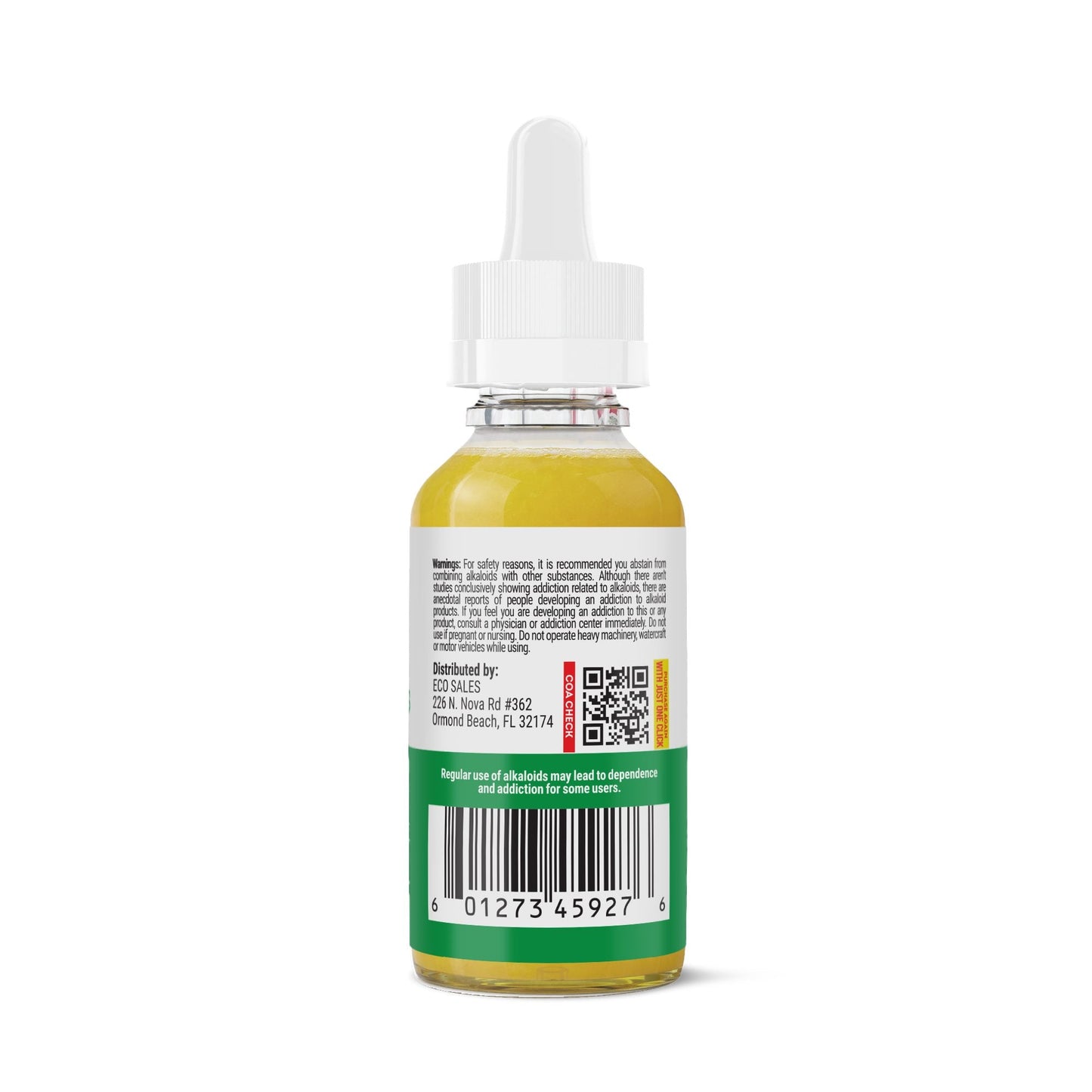 Mitragynine Nano Unflavored Oil Drops - 300mg - Chill Plus