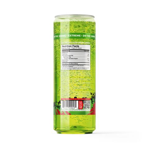200mg Neon Green THCa Seltzer - D9 Nano - Fresh