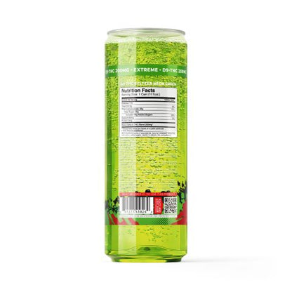 200mg Neon Green THCa Seltzer - D9 Nano - Fresh