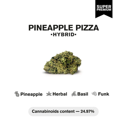 Pineapple Pizza Flower – Hybrid – THCA