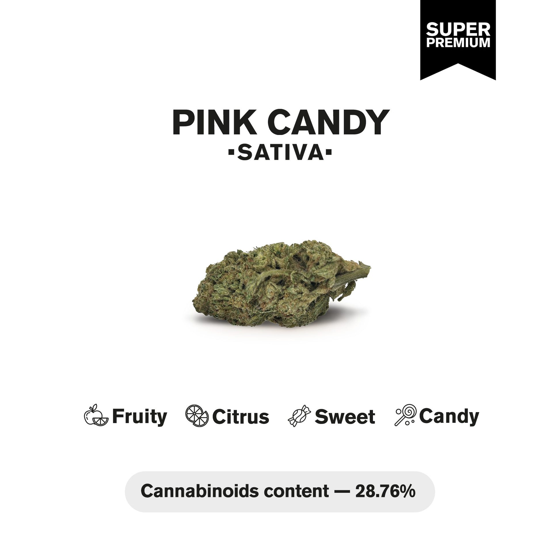 Pink Candy Flower - Sativa – THCA