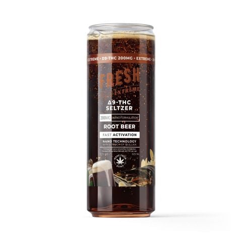 200mg Root Beer THCa Seltzer - D9 Nano - Fresh