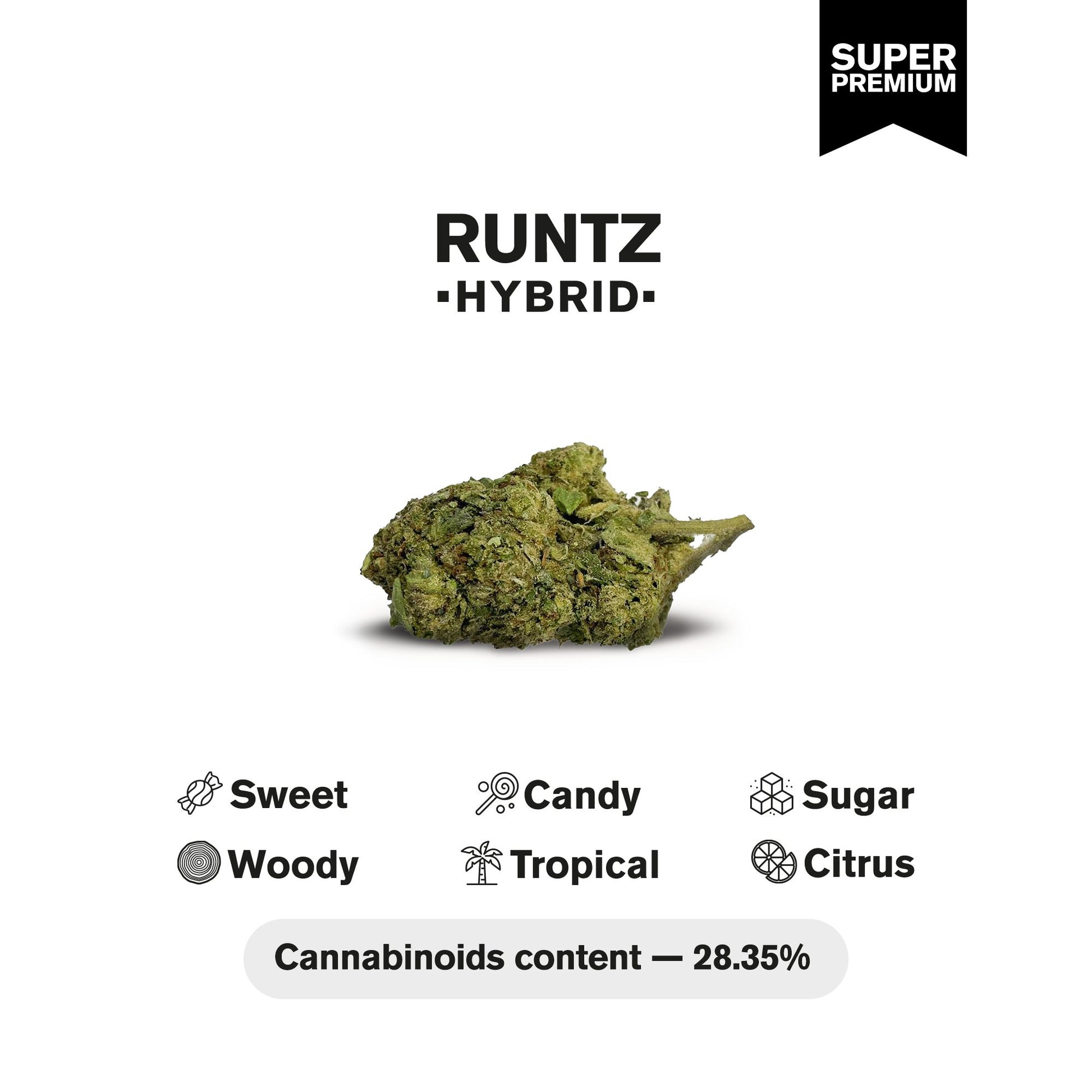 Runtz Flower - Hybrid - THCA