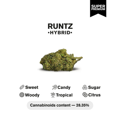 Runtz Flower - Hybrid - THCA