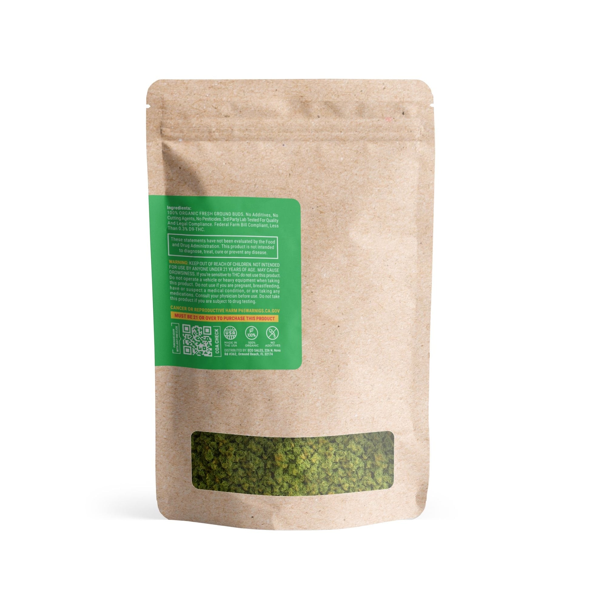Sativa Blend Ground Flower - Sativa - THCA
