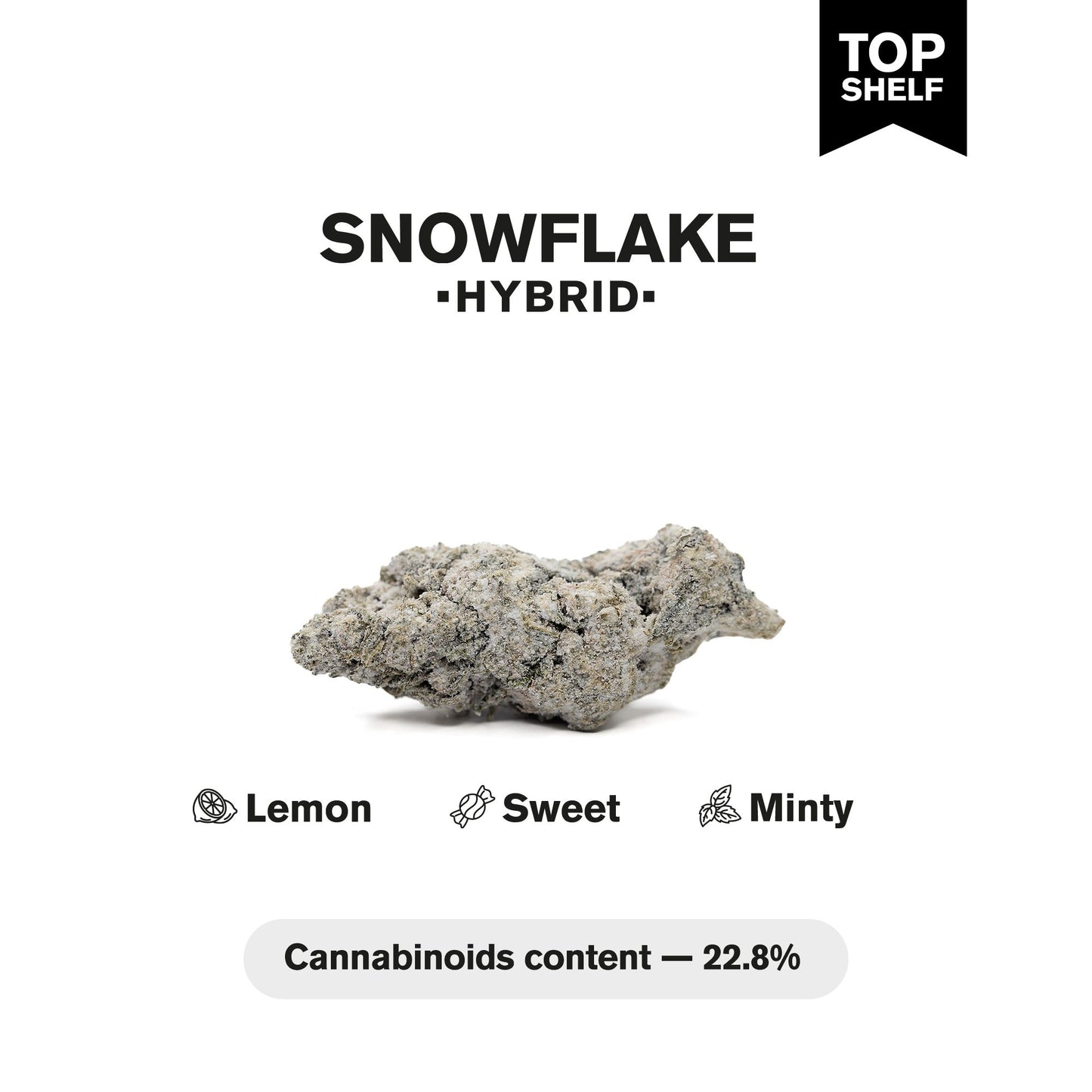 Snowflake Flower - Hybrid - THCA