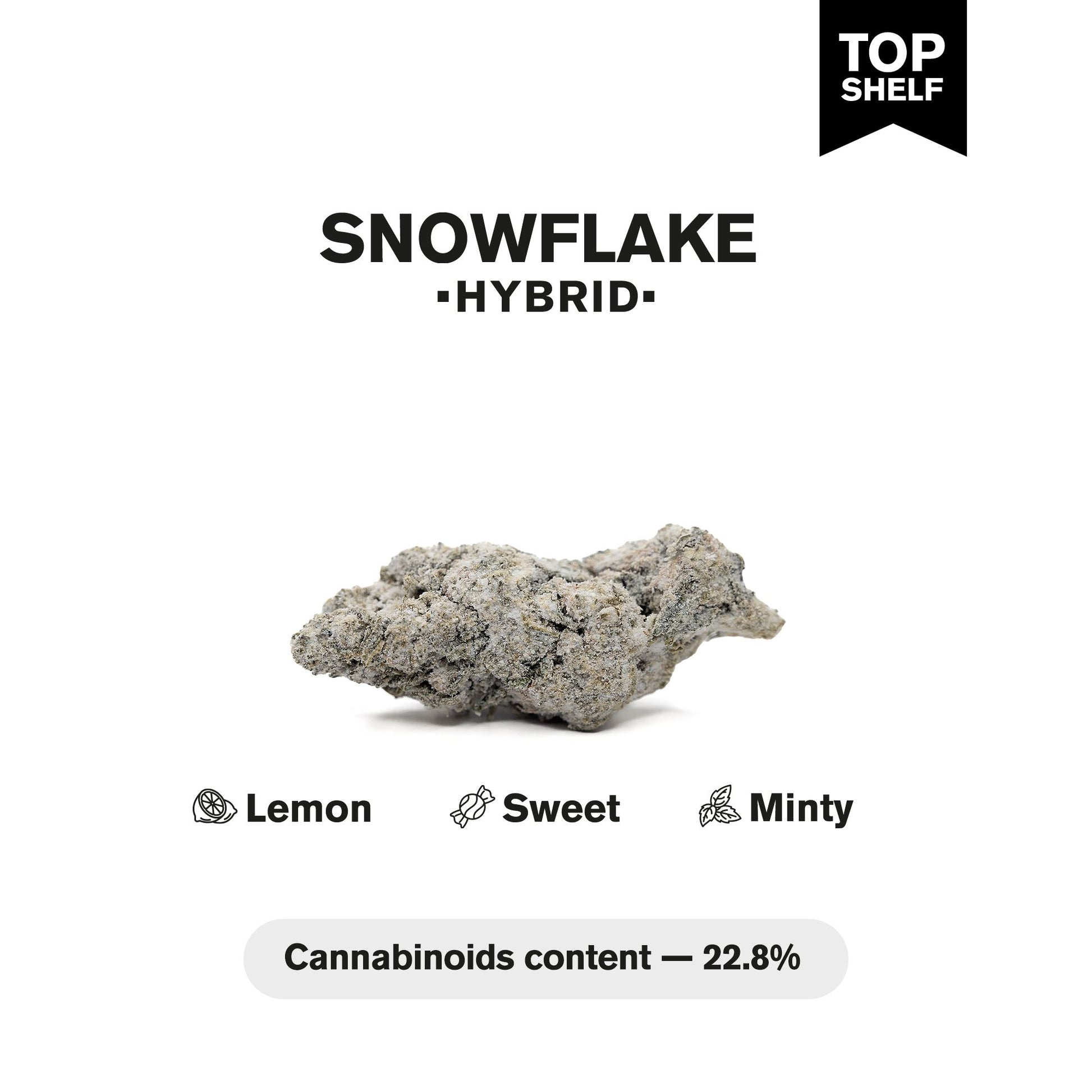 Snowflake Flower - Hybrid - THCA