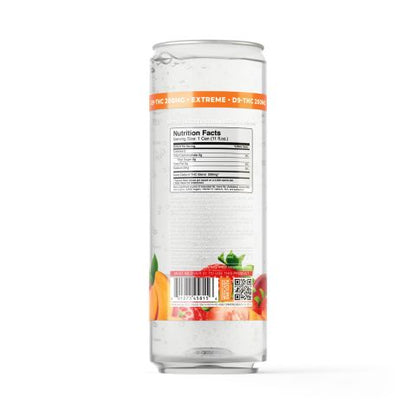 200mg Strawberry & Peach THCa Seltzer - Delta 9 Nano - Fresh