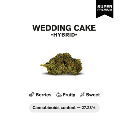 Wedding Cake Flower - Indica - THCA