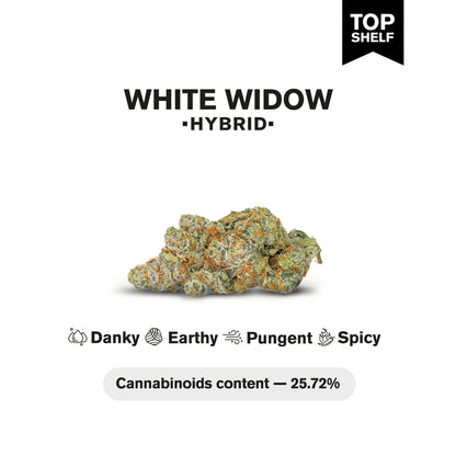 White Widow Flower - Hybrid - THCA