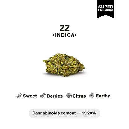 ZZ Flower – Indica – THCA